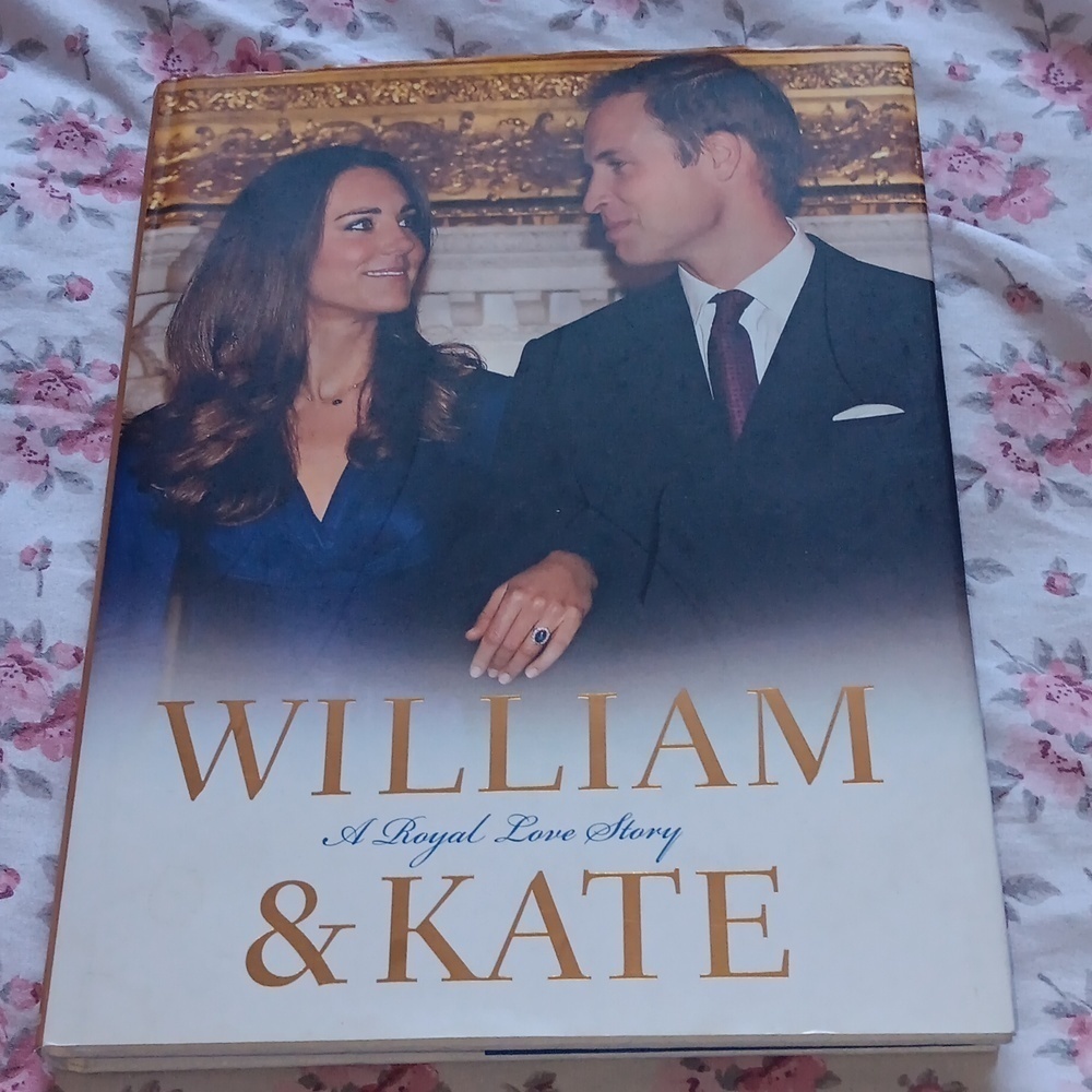 WILLIAM and Kate a royal love story book hard cover